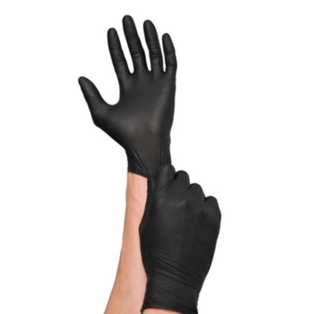 Black Latex gloves